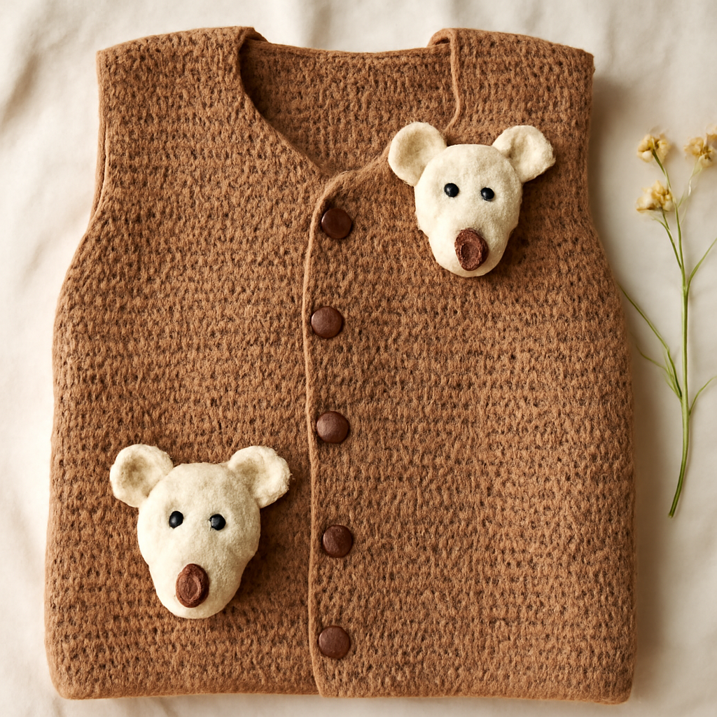 Adorable Bear Lovey Crochet Pattern