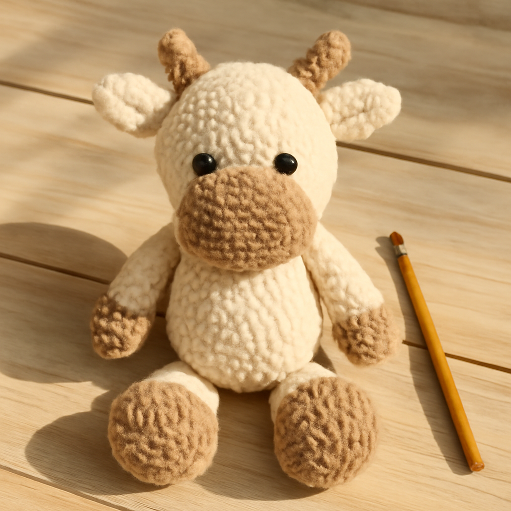 Adorable Bull Amigurumi Pattern