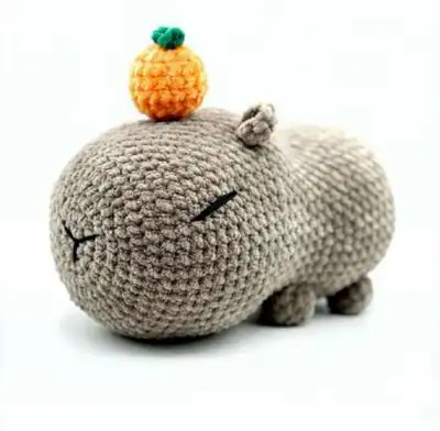 Adorable Capybara Amigurumi Pattern