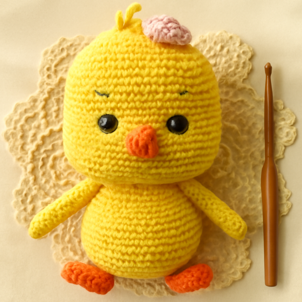 Adorable Chick Amigurumi Pattern