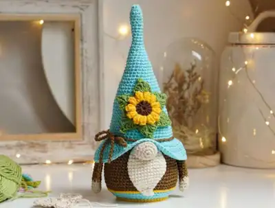 Adorable Crochet Gnome Amigurumi Pattern