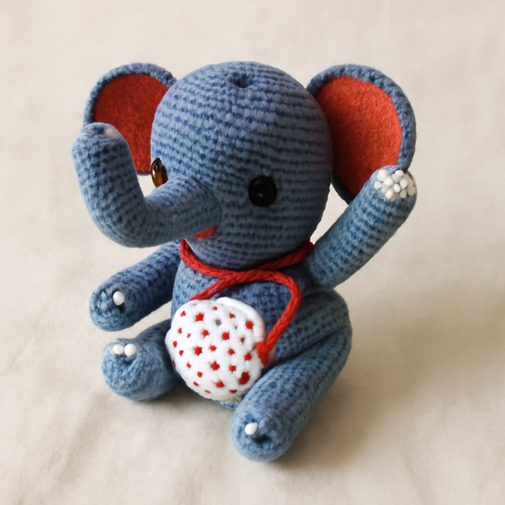 Adorable Elephant Amigurumi Pattern