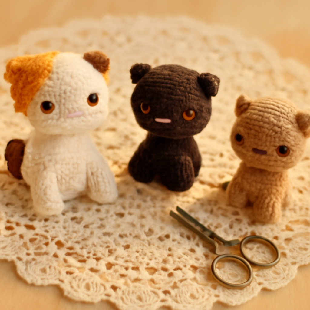 Adorable Kitten Amigurumi Pattern