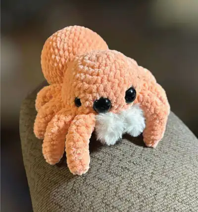 Adorable Low Sew Spider Amigurumi Pattern