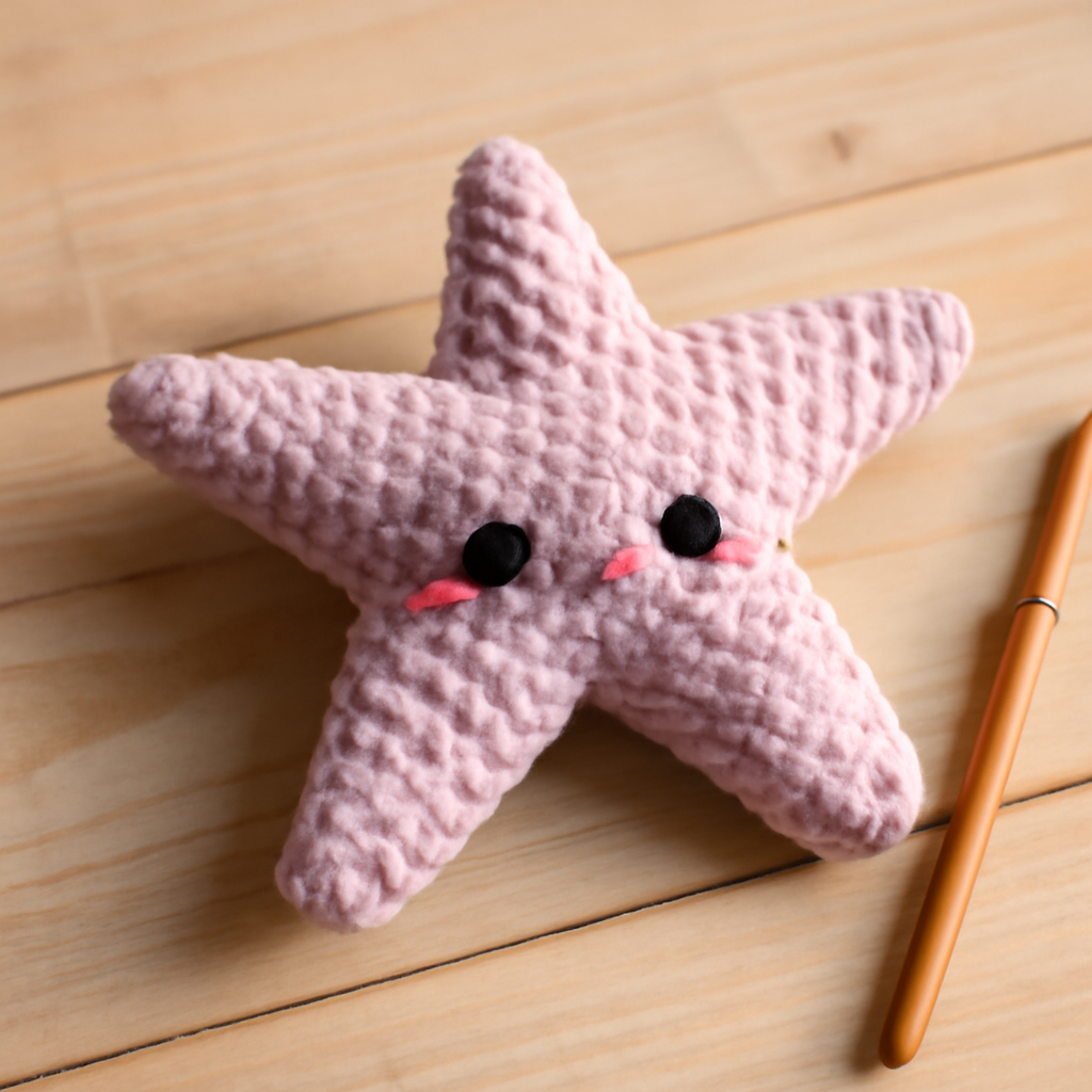 Adorable Starfish Amigurumi Pattern