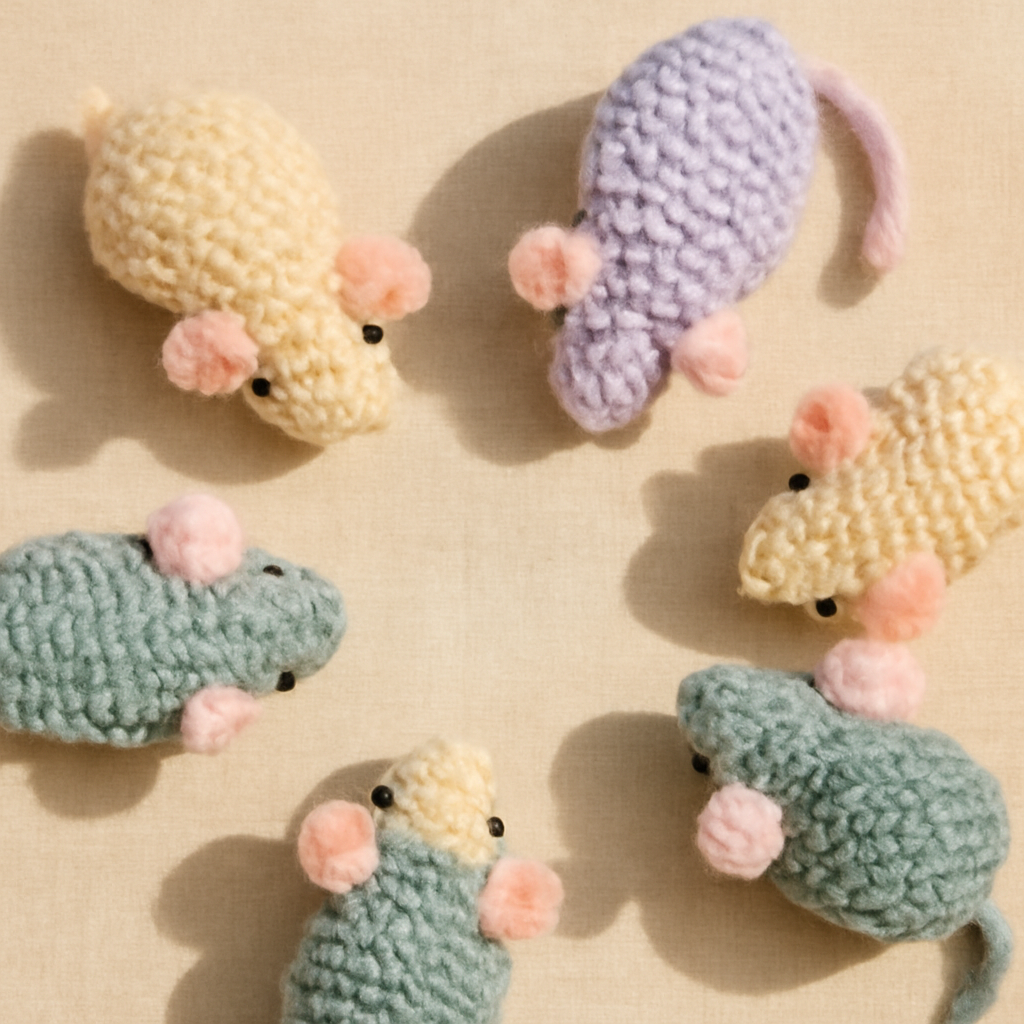 Adorable Sugar Mice Amigurumi Pattern