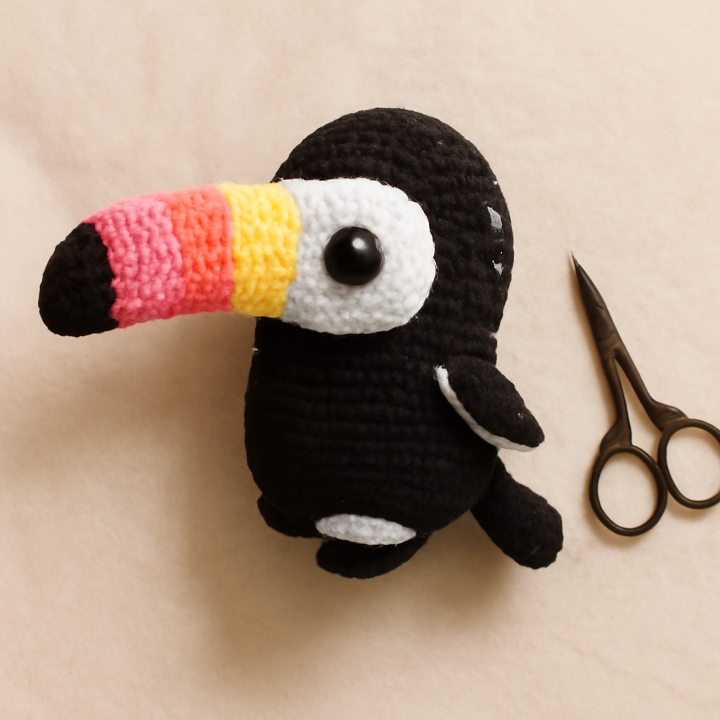 Adorable Toucan Amigurumi Pattern