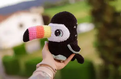 Adorable Toucan Amigurumi Pattern
