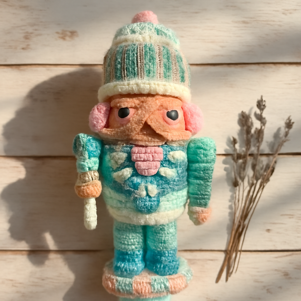 Baby Blue Nutcracker Christmas Amigurumi Pattern