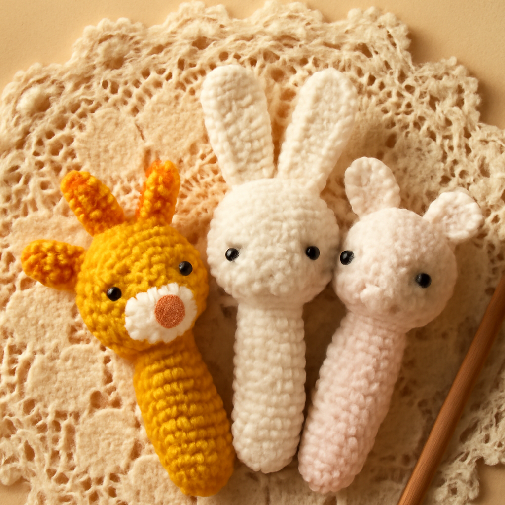 Baby Rattle Amigurumi Pattern