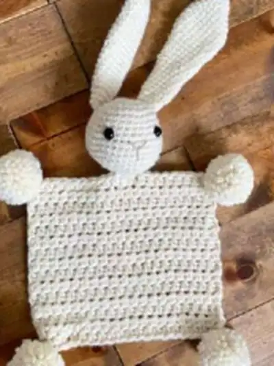 Boho Bunny Lovey Amigurumi Pattern