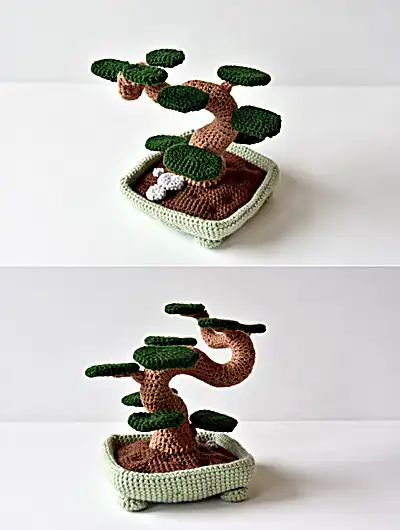Bonsai Tree Crochet Pattern