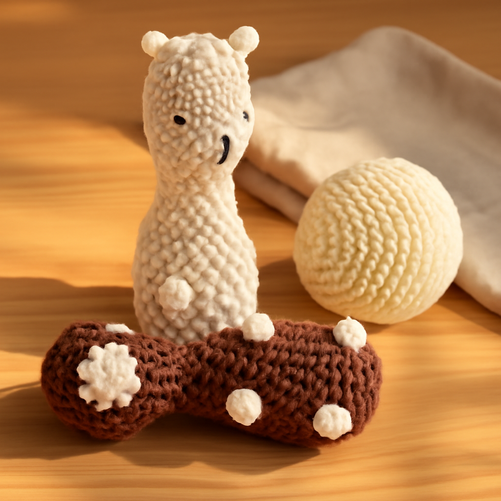 Bowling Llama Amigurumi Pattern