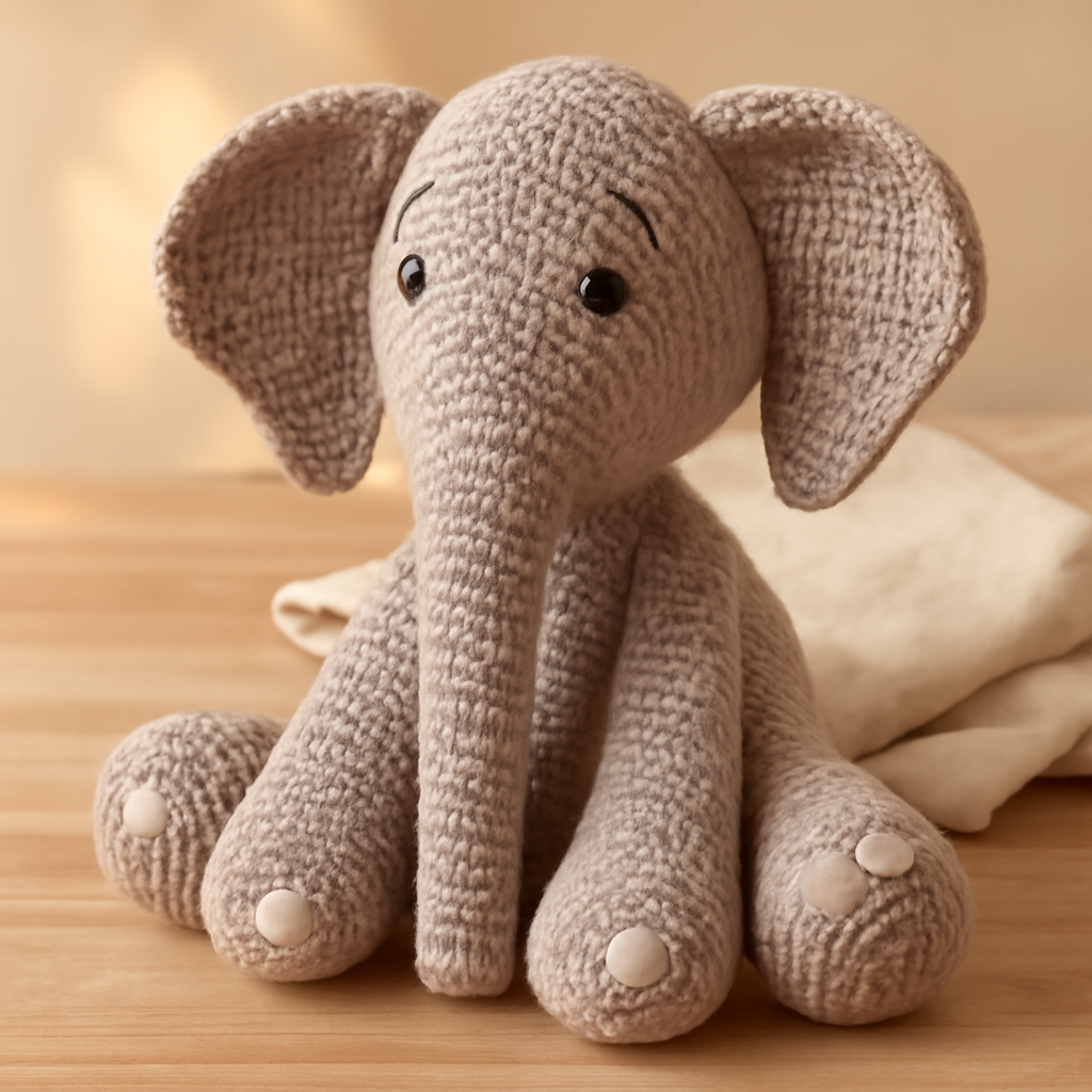 Bubba the Elephant Amigurumi Pattern