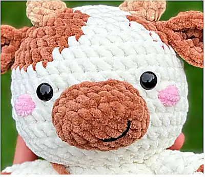 Chubby Milky Cow Amigurumi Pattern