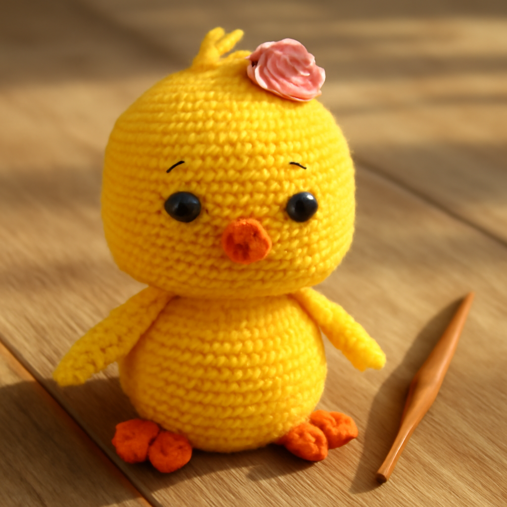 Cute Chick Amigurumi Pattern