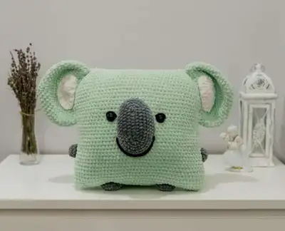 Cute Koala Pillow Crochet Pattern
