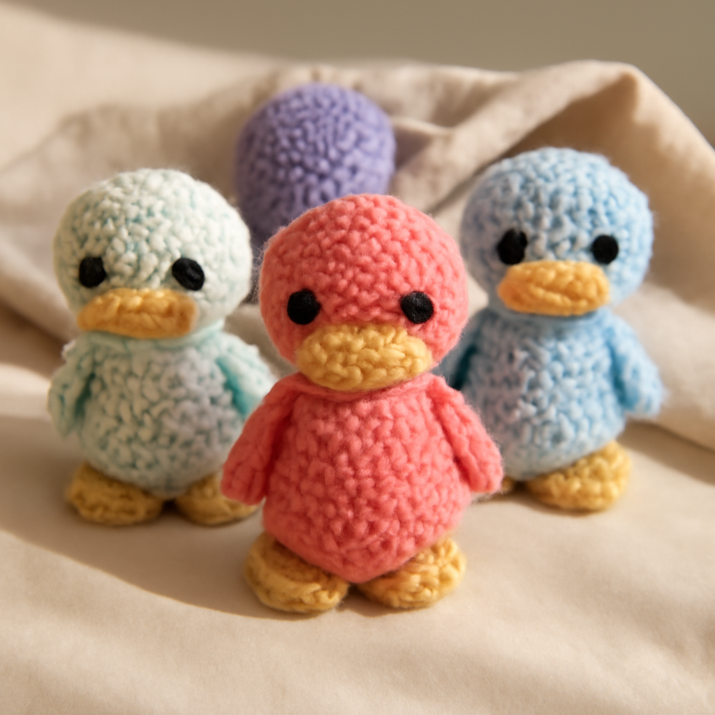 Dave the Duck Amigurumi Pattern