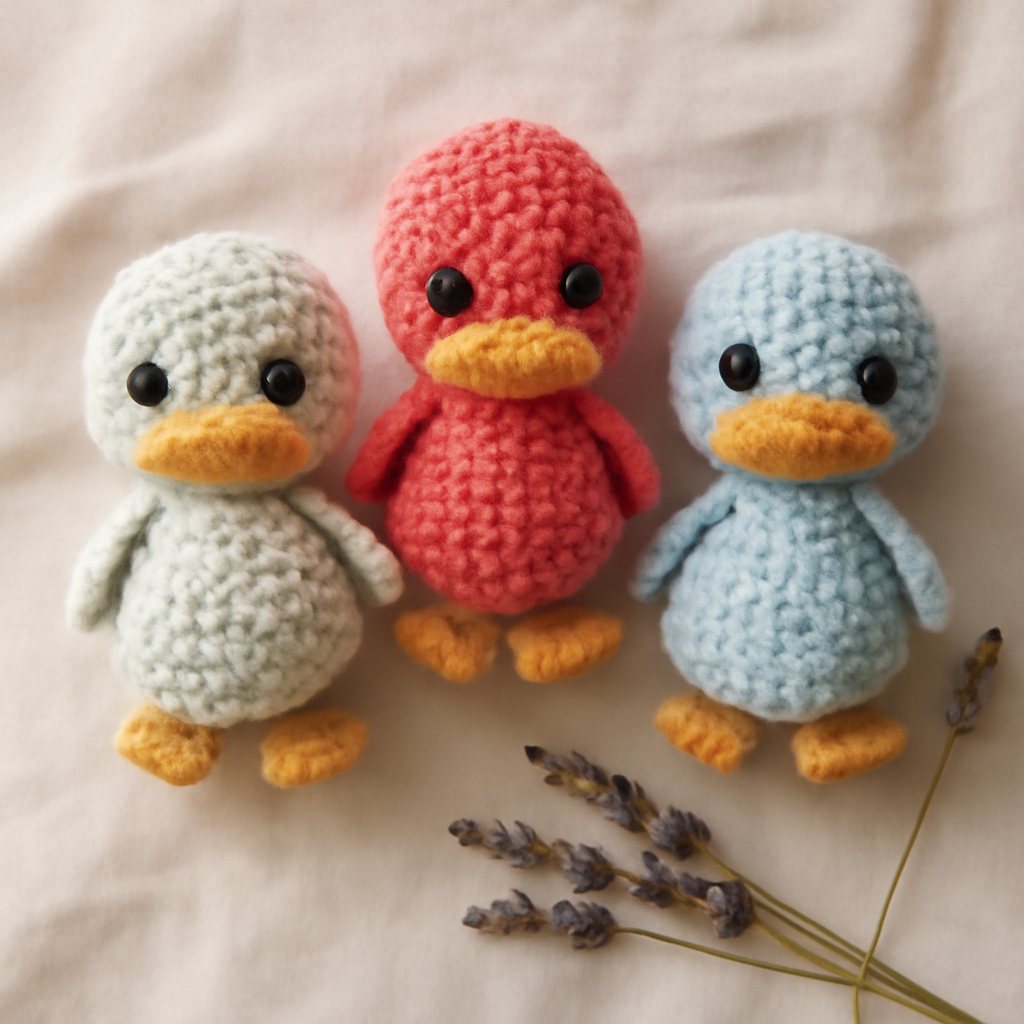 Dave the Duck Amigurumi Pattern
