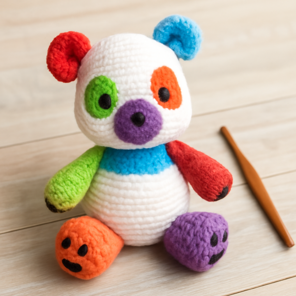 Dottie the Panda Amigurumi Pattern