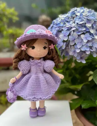 Emma Doll Crochet Amigurumi Pattern
