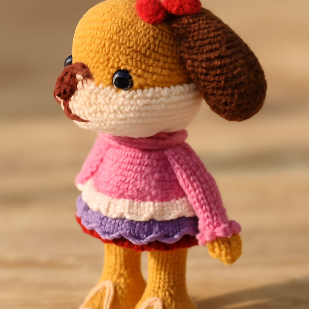 Fancy Dog Amigurumi Pattern