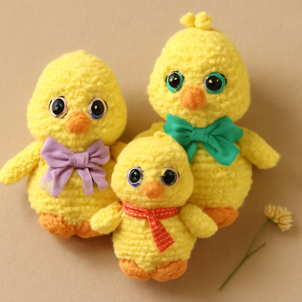 Feather Locklear the Chick Amigurumi Pattern