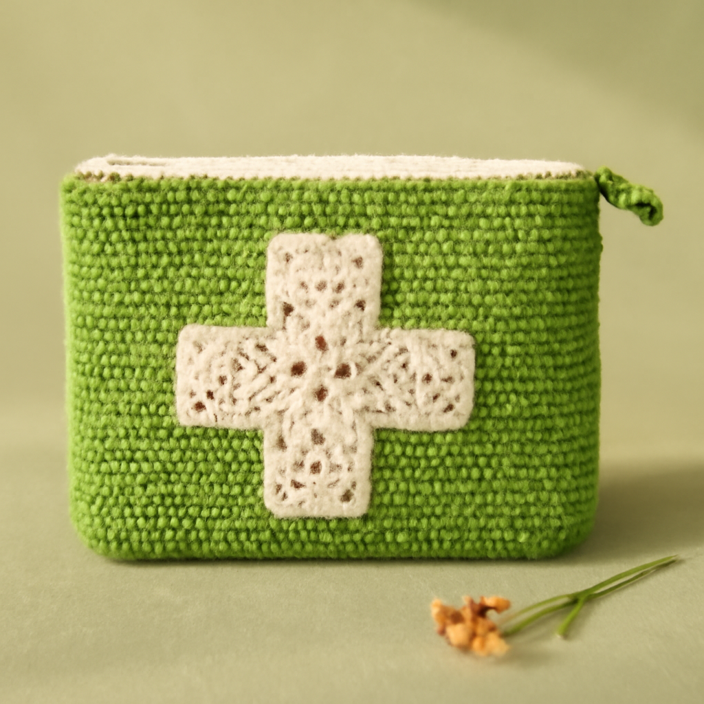 First Aid Kit Zippered Pouch Pattern