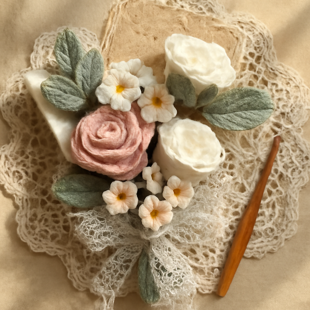 Flower Bouquet C Crochet Pattern
