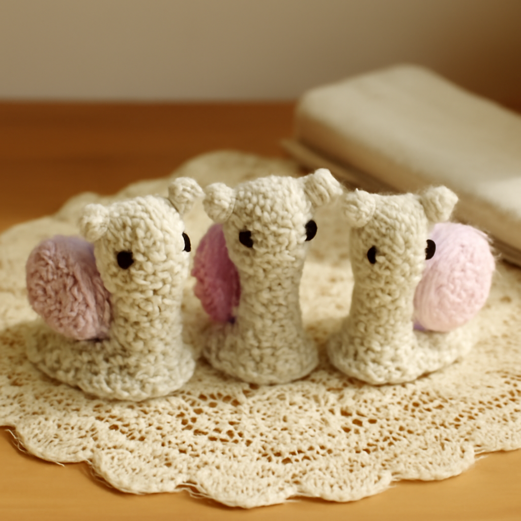 Garden Snails Amigurumi Pattern