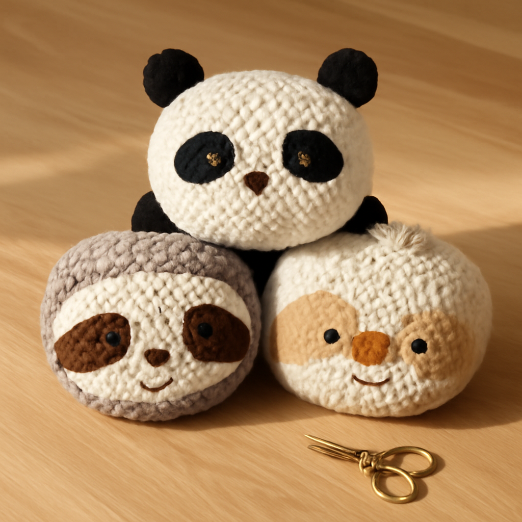 Giant Sloth Amigurumi Pattern
