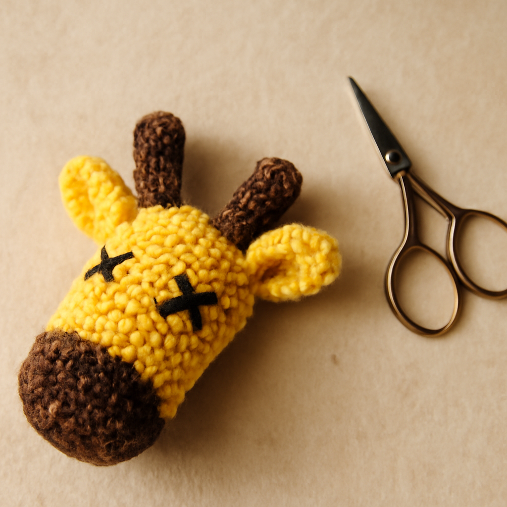 Giraffe Bookmark Amigurumi Pattern