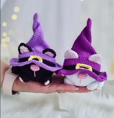 Halloween Cats Amigurumi Pattern