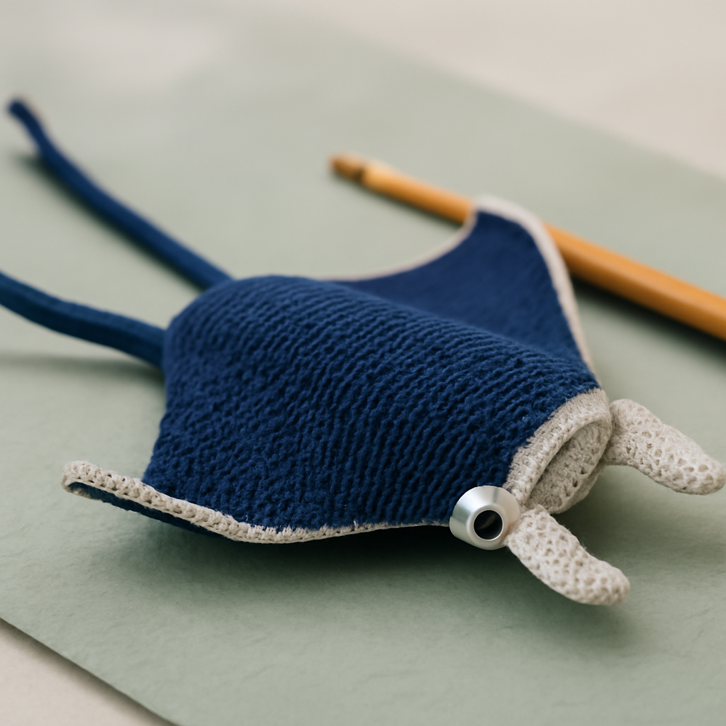 Jacque the Manta Ray Amigurumi Pattern