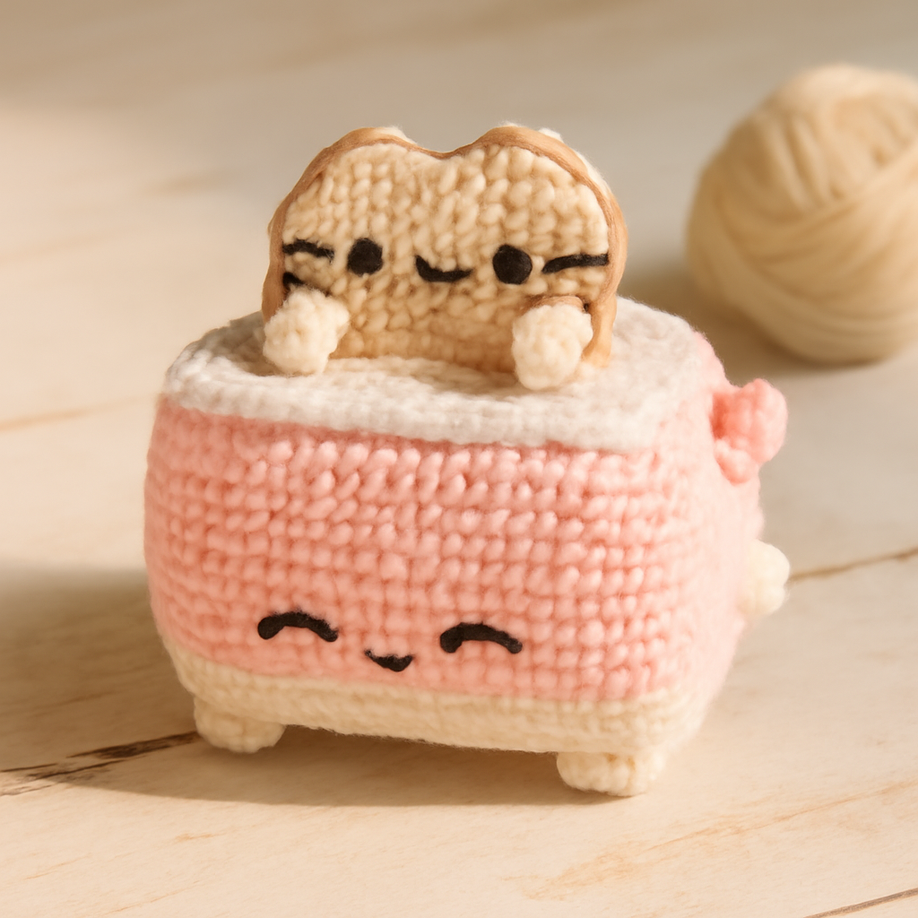 Kitty Toaster Amigurumi Pattern
