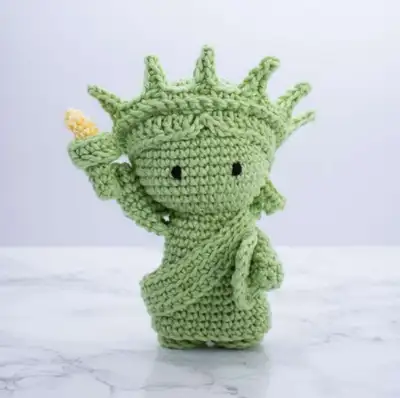 Lady Liberty Amigurumi Pattern