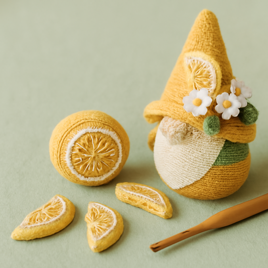 Lemon Gnome Amigurumi Pattern