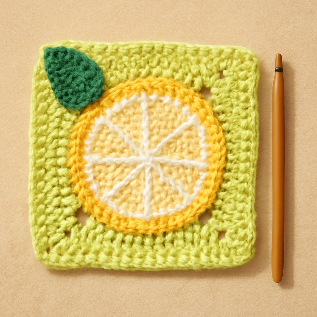 Lemon Granny Square Pattern