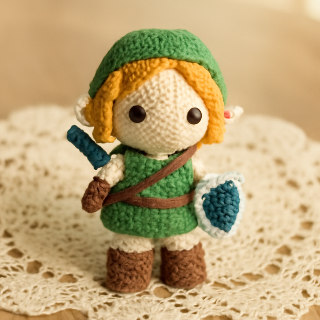 Link from Zelda Crochet Amigurumi Pattern