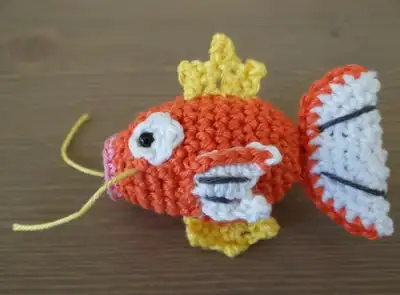 Magikarp Pokemon Amigurumi Pattern