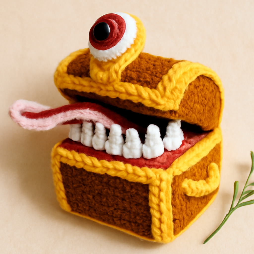 Mimic Chest Amigurumi Pattern