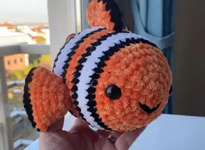 Nemo the Clown Fish Amigurumi Pattern
