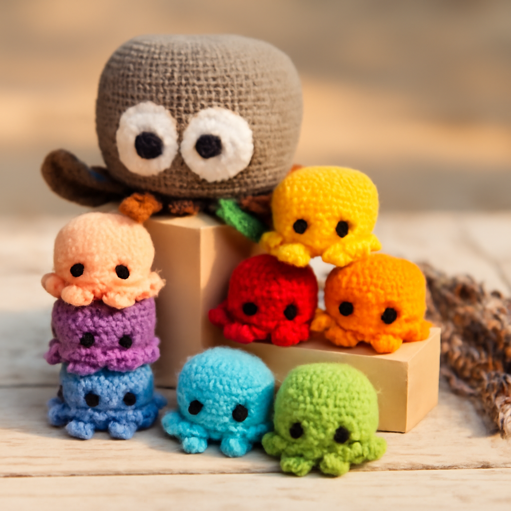 Octopus Surprise Amigurumi Pattern