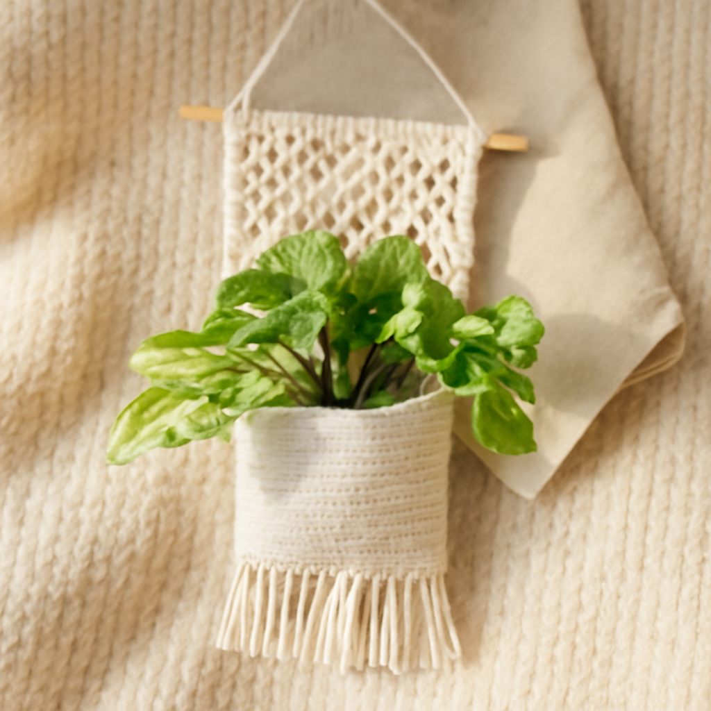 Pocket Wall Hanging Crochet Pattern