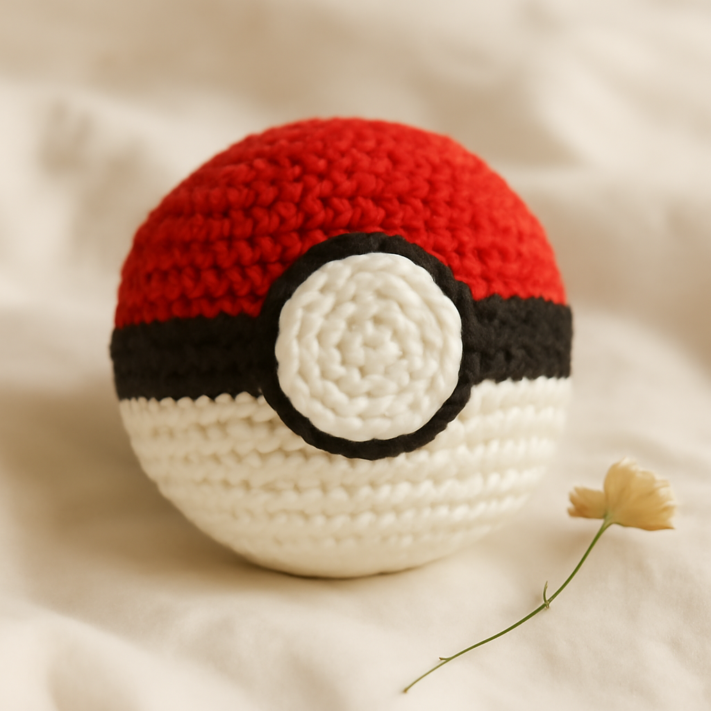 Pokeball Amigurumi Pattern