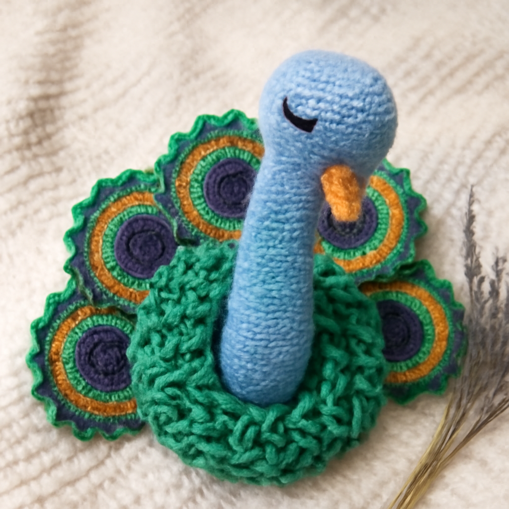 Proud Peacock Amigurumi Pattern