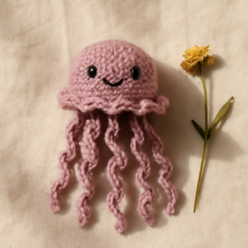 Ragdoll Pocket Jellyfish Amigurumi Pattern