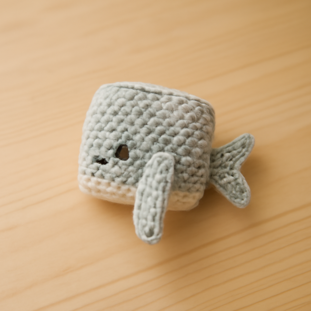 Ragdoll Pocket Whale Amigurumi Pattern