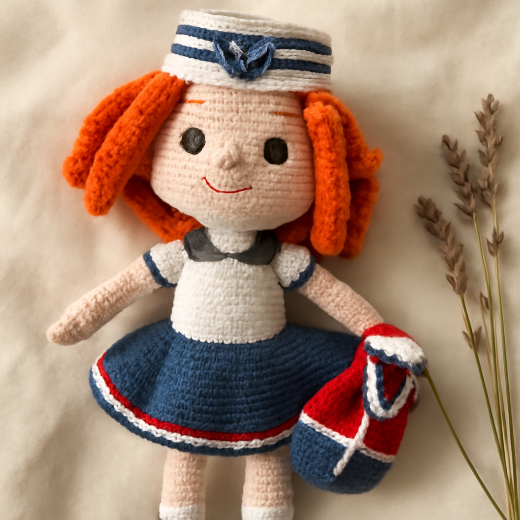 Sailor Girl Amigurumi Pattern