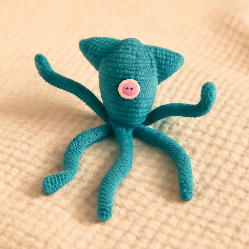 Squid Coraline Amigurumi Pattern